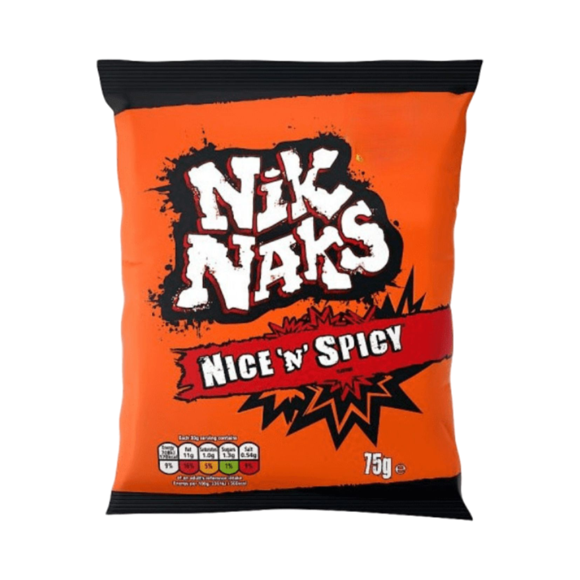 NIK NAKS NICE 'N' SPICY 75g PACKET