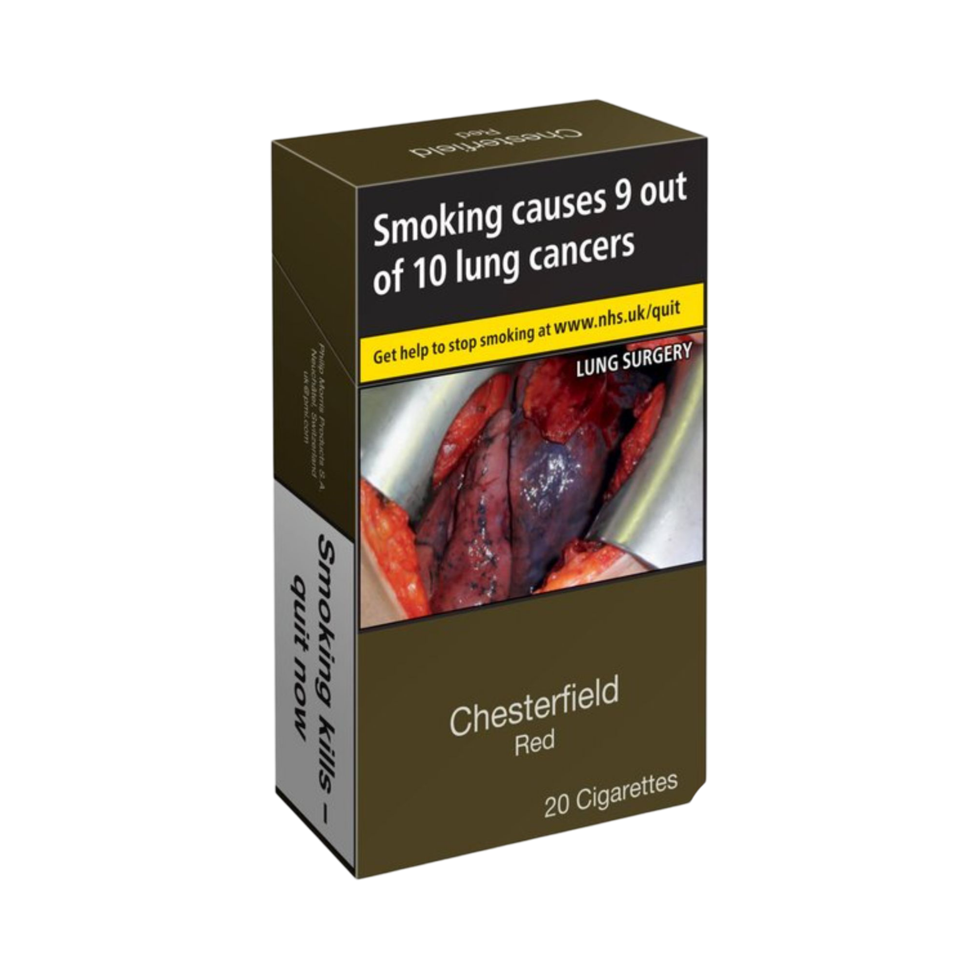 CHESTERFIELD RED 20 CIGARETTE