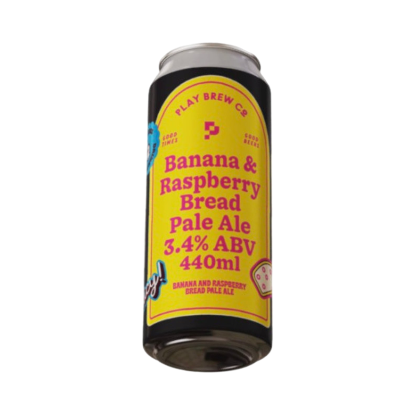 PLAY BREW BANANA & RASPBERRY BREAD PALE ALE 440ml CAN