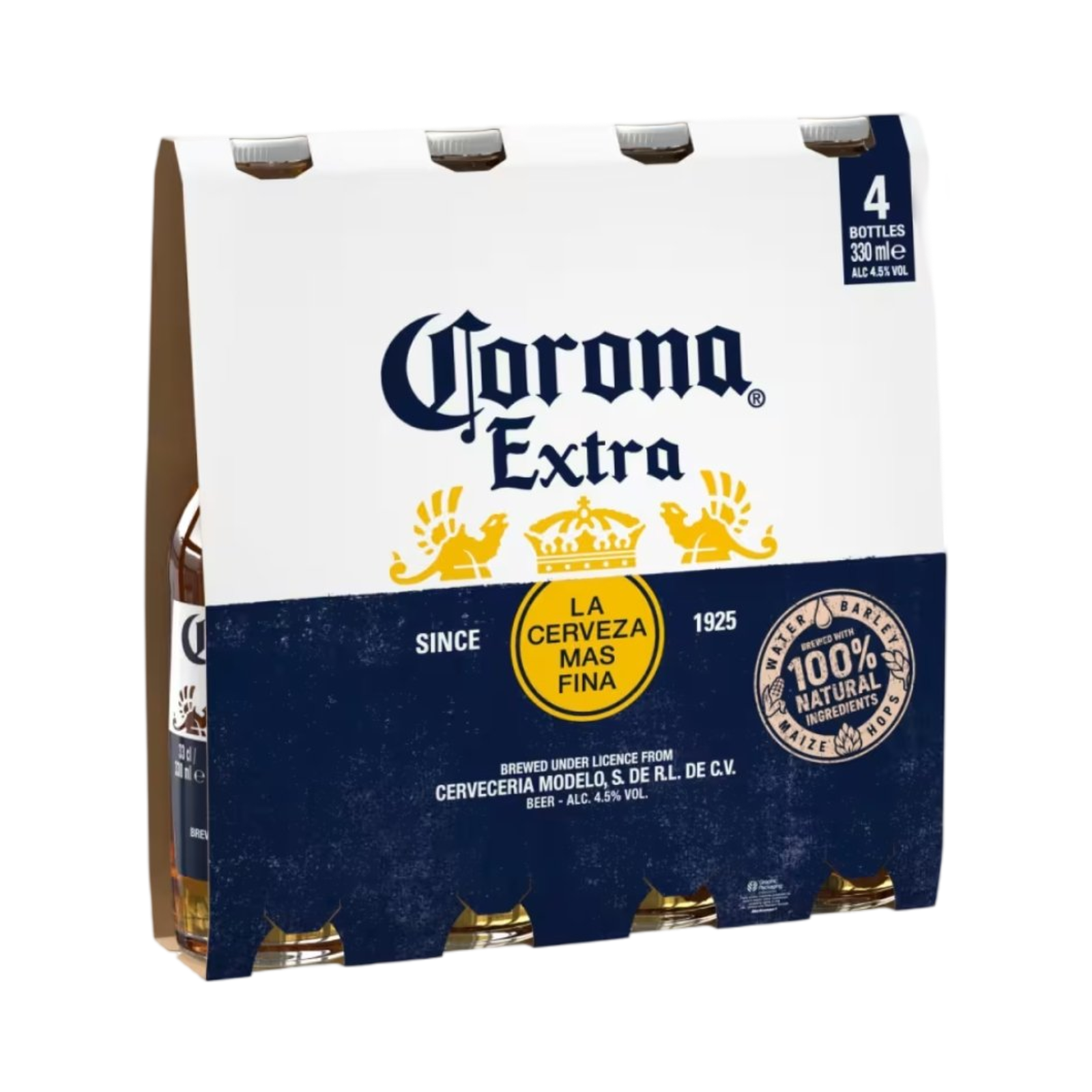 CORONA EXTRA 4x330ml BOTTLES