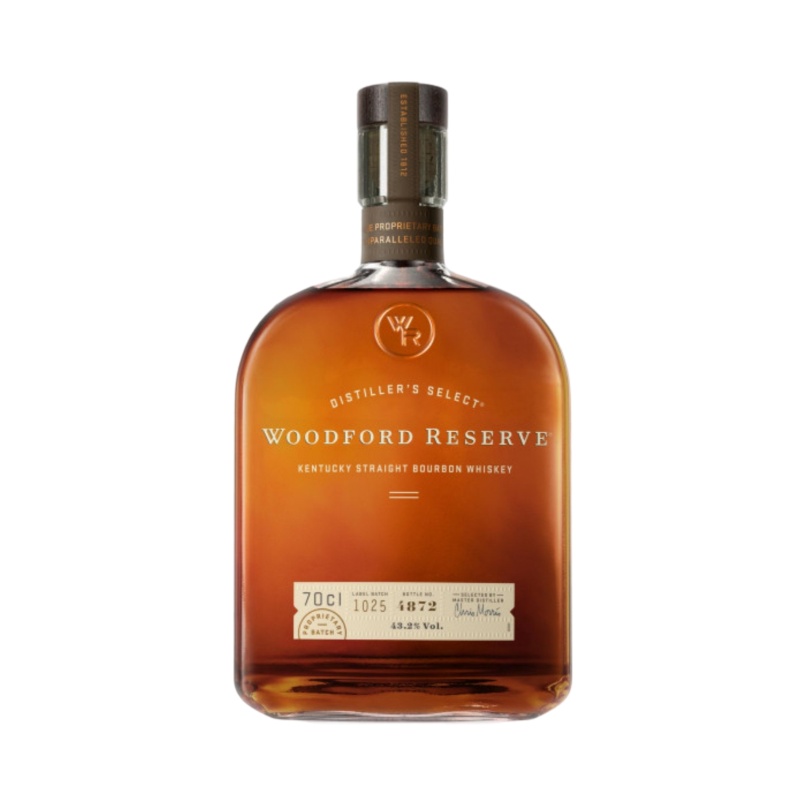 WOODFORD RESERVE BOURBON WHISKY 70cl BOTTLE