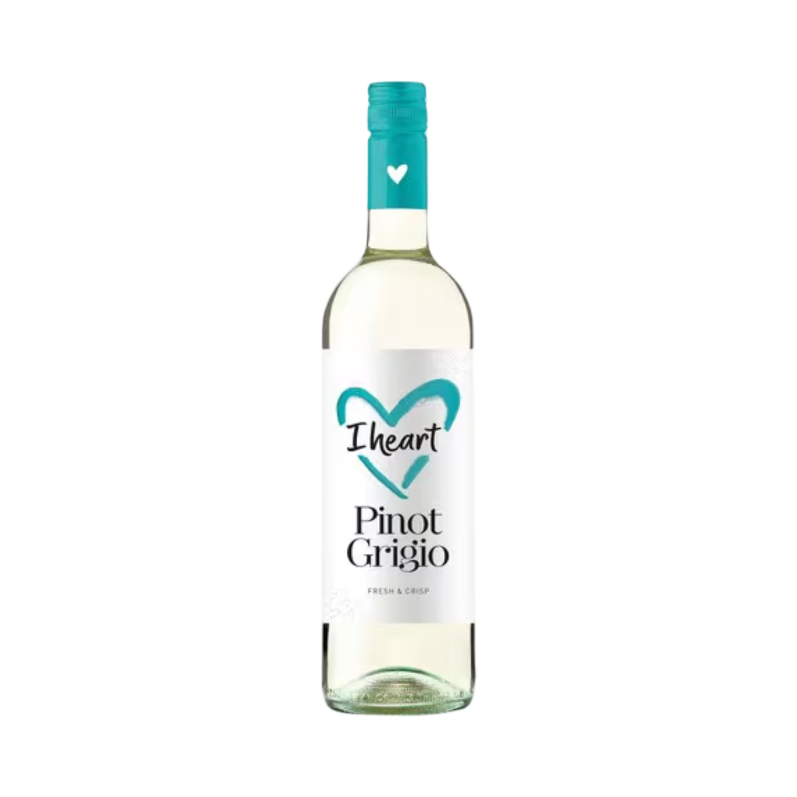 I HEART PINOT GRIGIO WINE 75cl BOTTLE