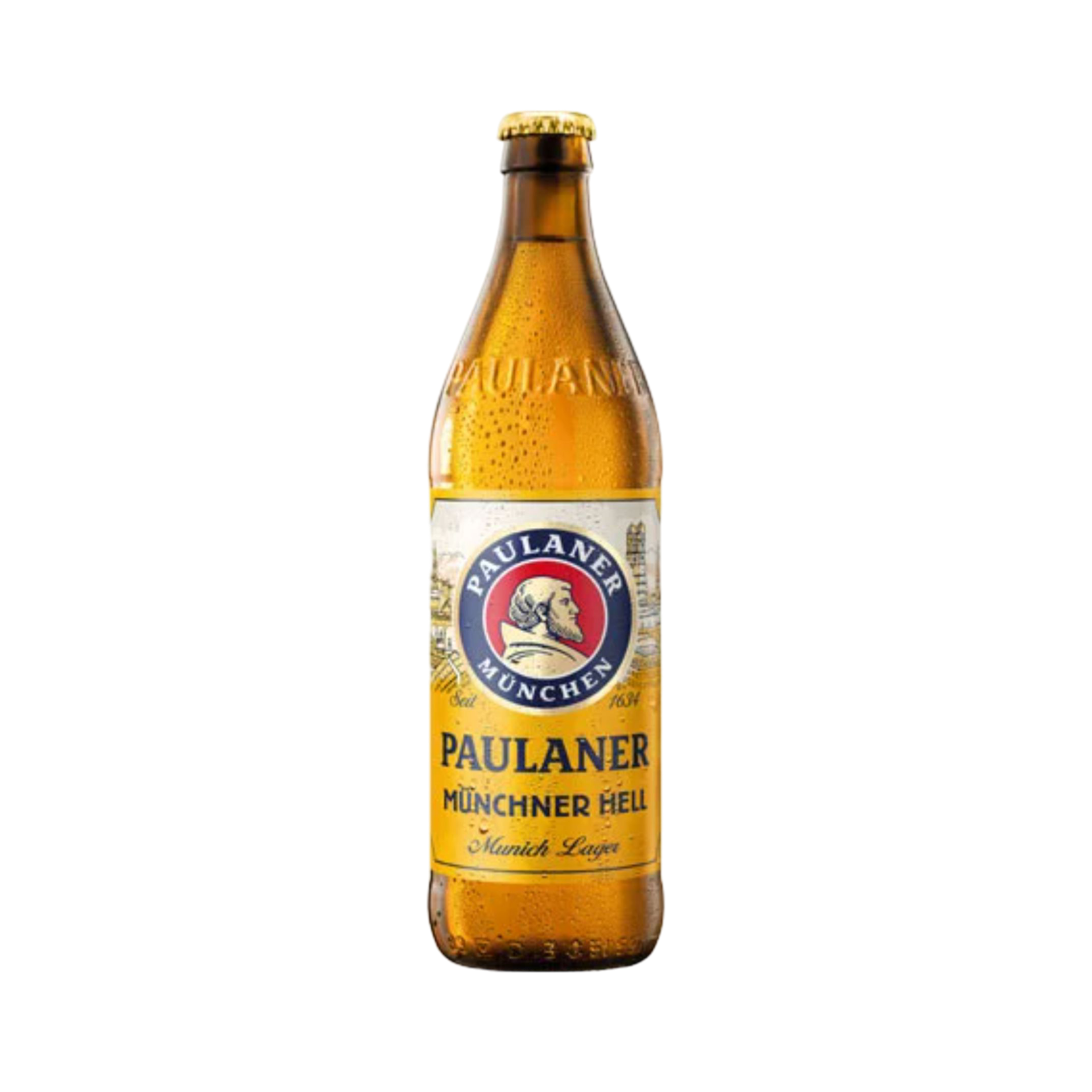 PAULANER MUNICH HELL LAGER 500ml BOTTLE