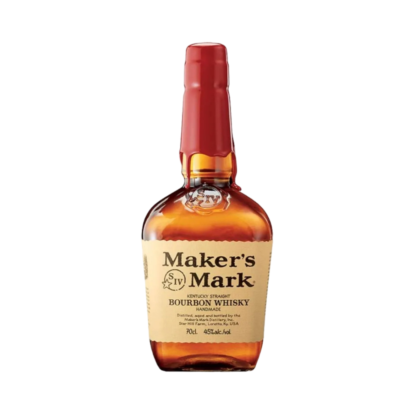 MAKER'S MARK BOURBON WHISKY 70cl BOTTLE