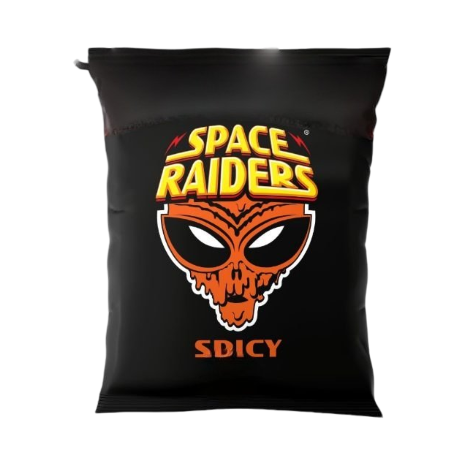 SPACE RAIDERS SPICY FLAVOUR 25g PACKED