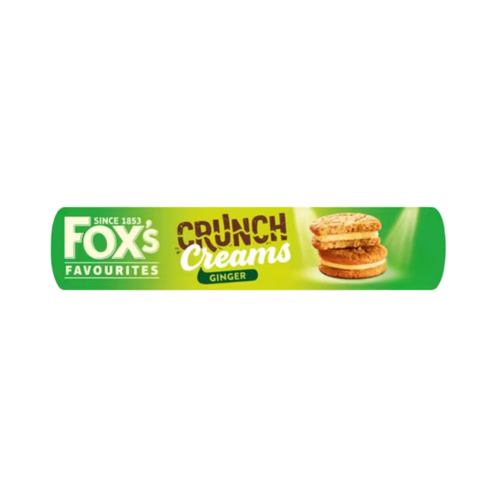 FOX'S CRUNCH CREAMS GINGER BISCUITS 200g PACKET