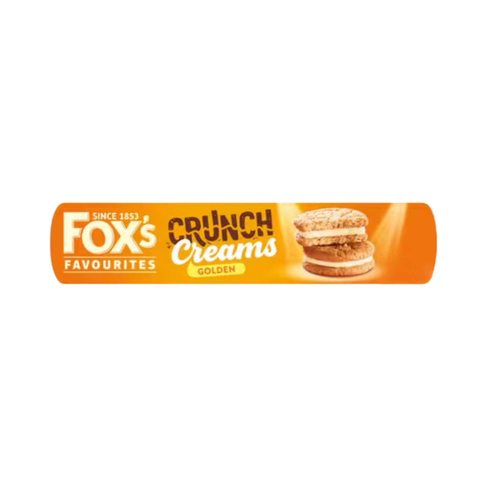 FOX'S CRUNCH CREAMS GOLDEN BISCUITS 200g PACKET