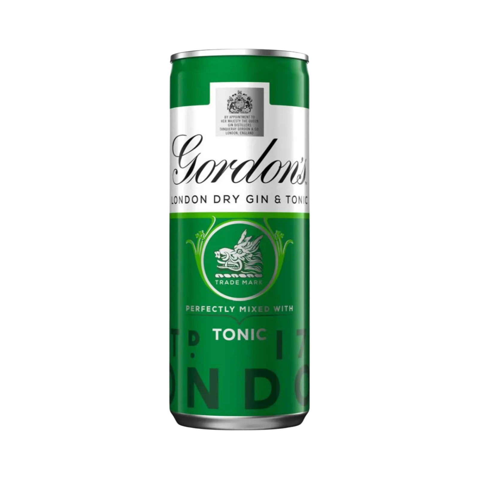 GORDON'S GIN & TONIC PREMIX 250ml CAN