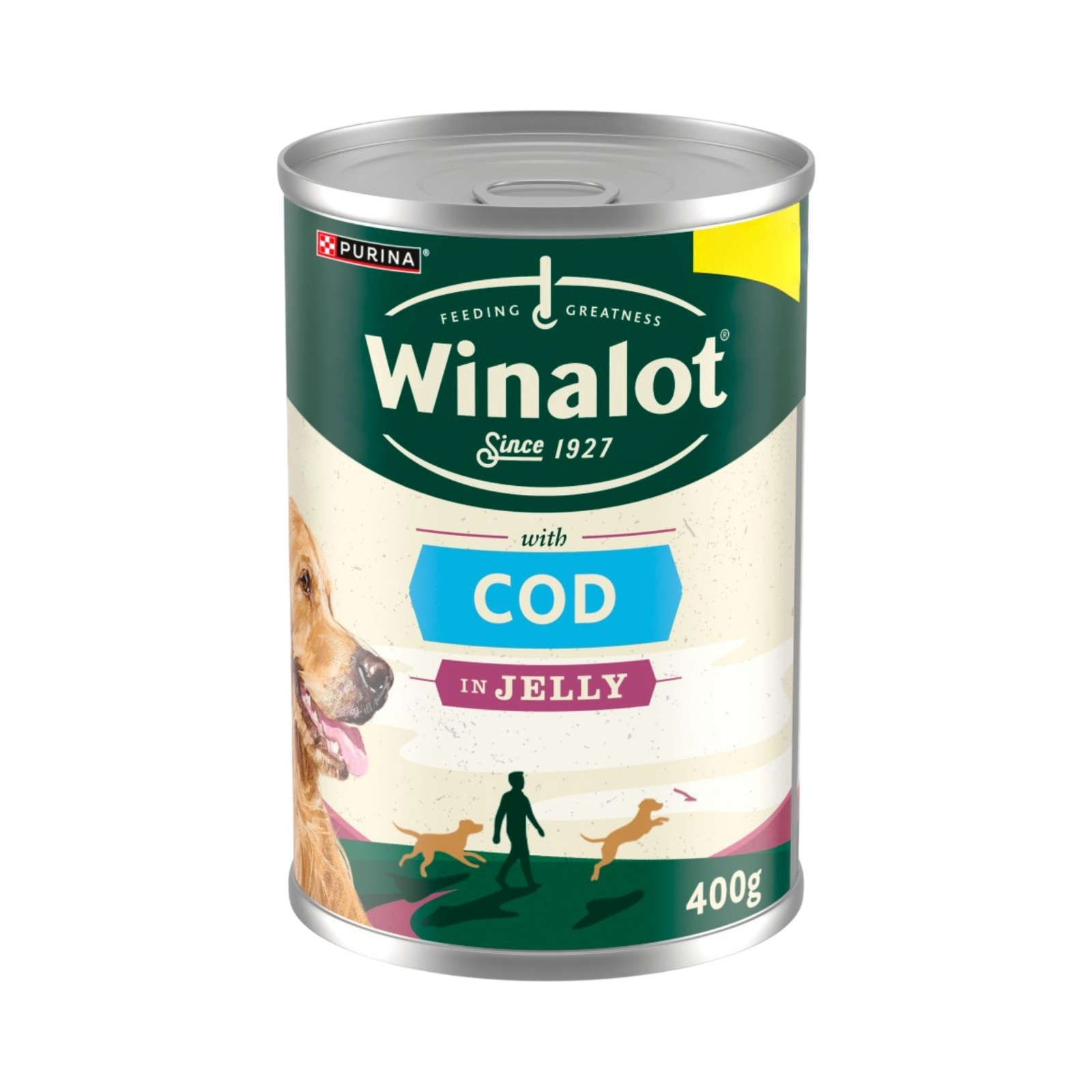 WINALOT WITH COD IN JELLY 400g