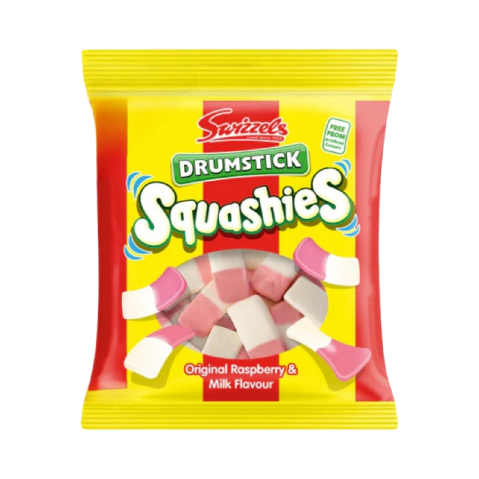 SWIZZELS ORIGINAL DRUMSTICKS SQUASHIES 120g PACKET