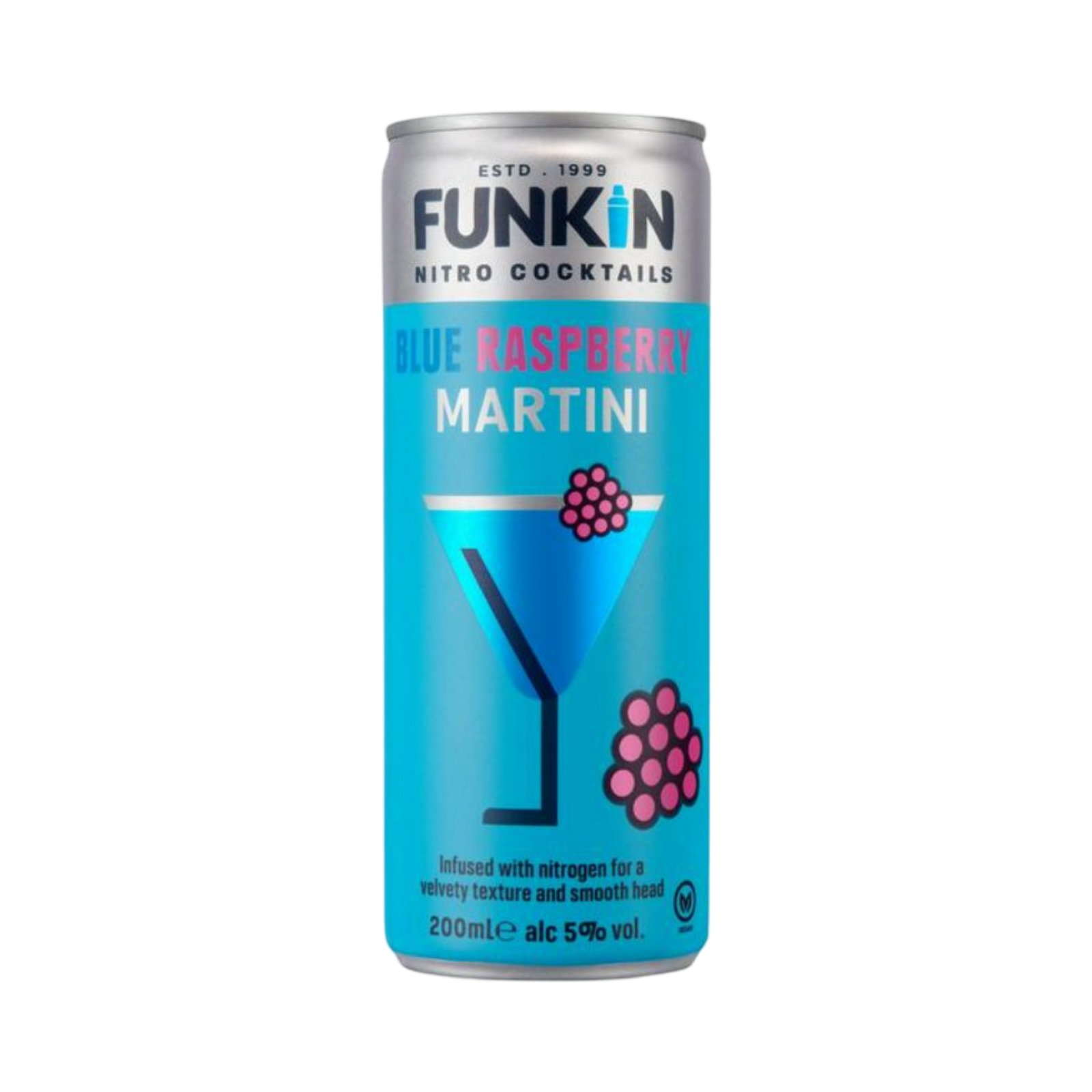 FUNKIN BLUE RASPBERRY MARTINI 250ml CAN