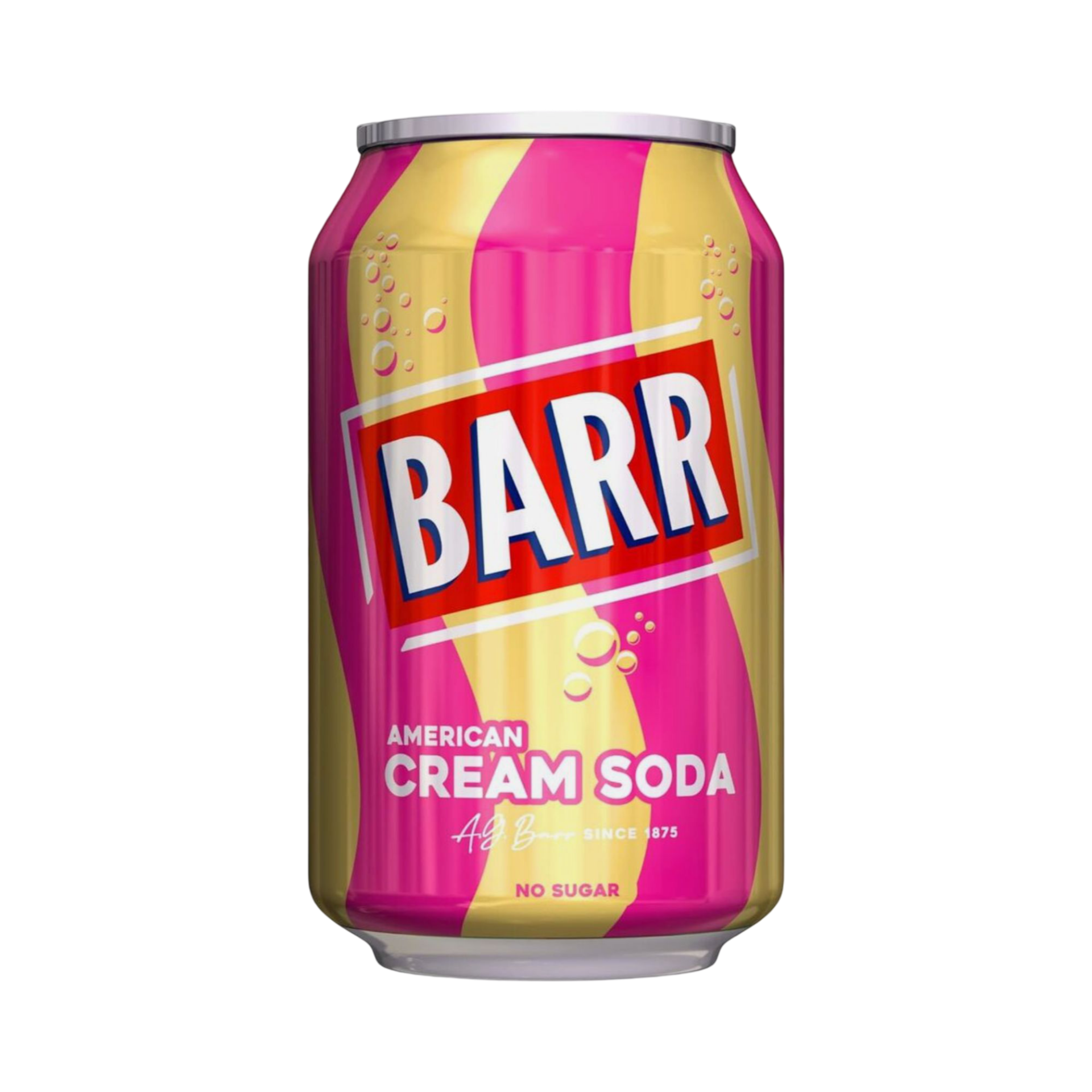 BARR CREAM SODA 330ml CAN