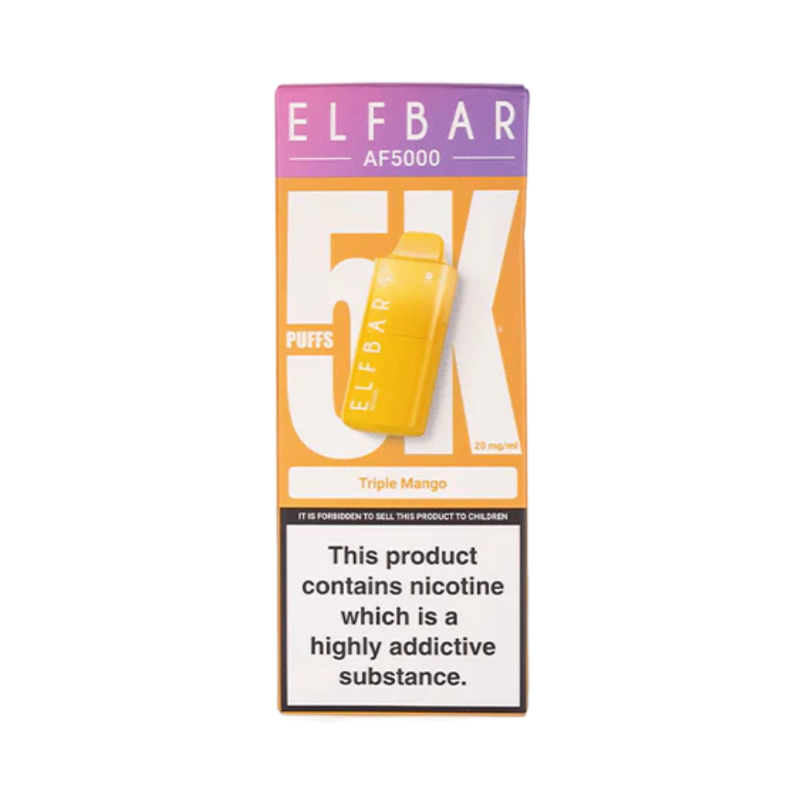 ELF BAR AF5000 BLUEBERRY TRIPLE MANGO FLAVOUR