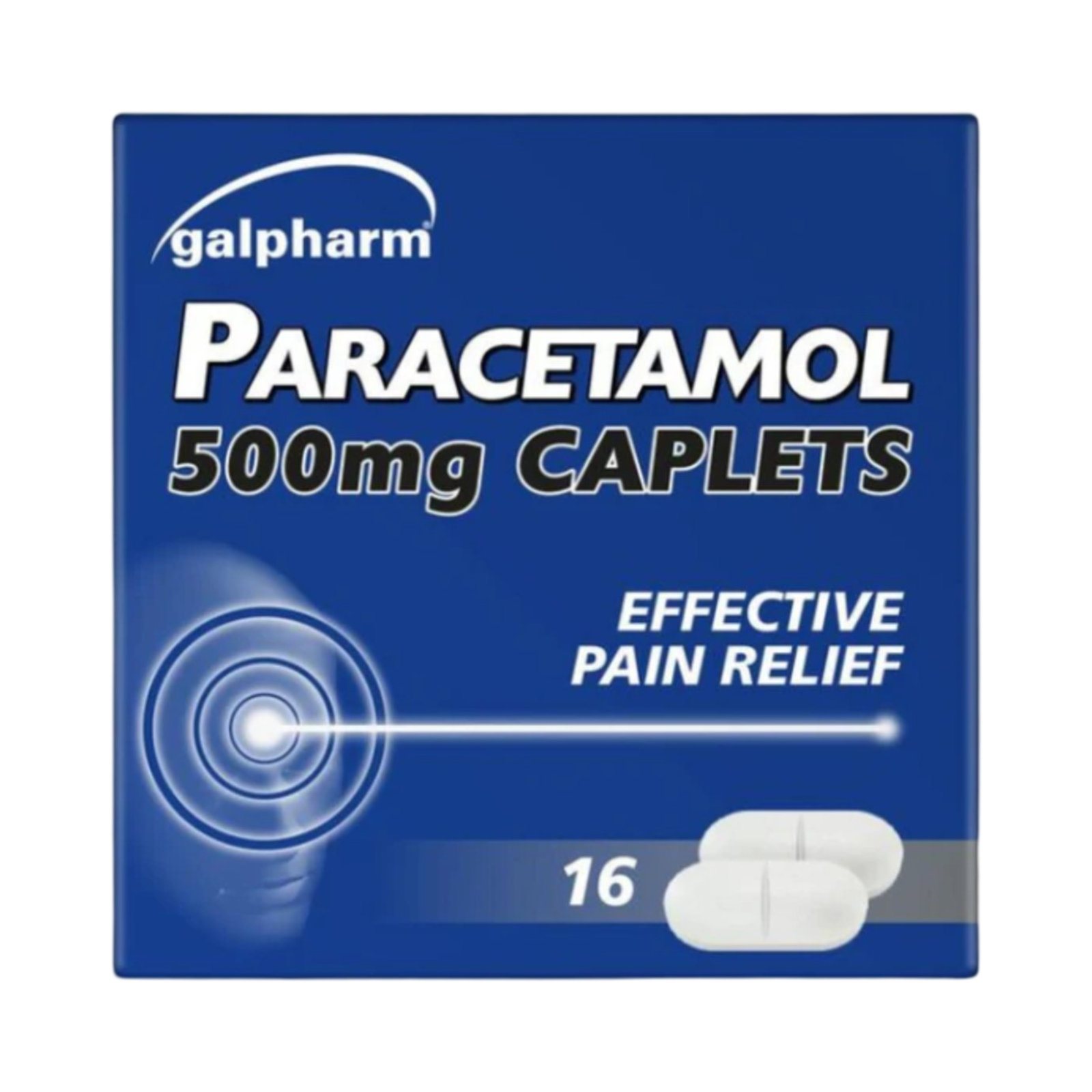 GALPHARM PARACETAMOL 500mg 16 TABLETS