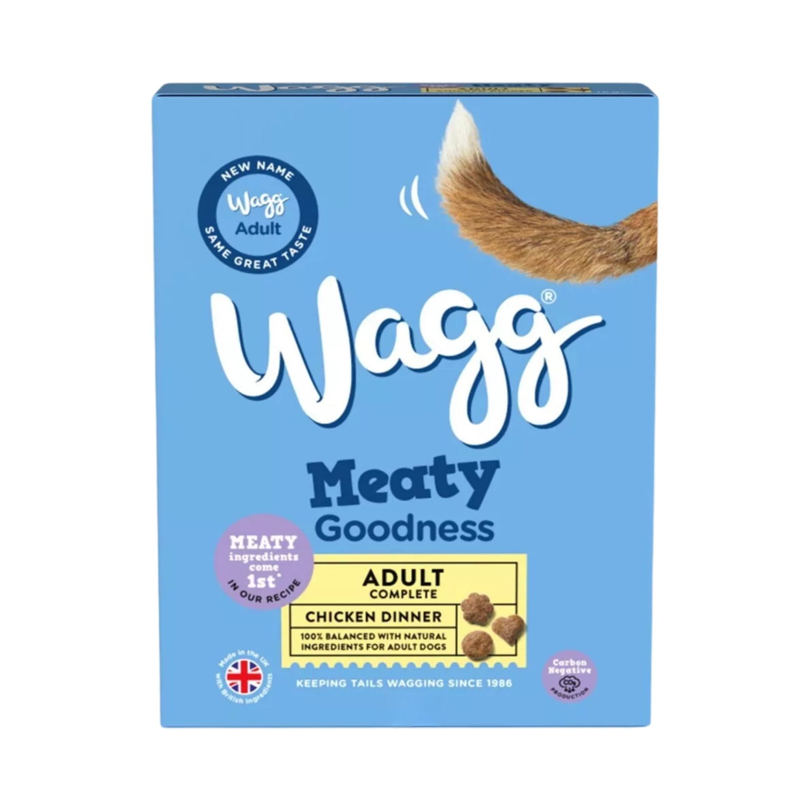 WAGG MEATY GOODNESS ADULT CHICKEN DINNER 1kg