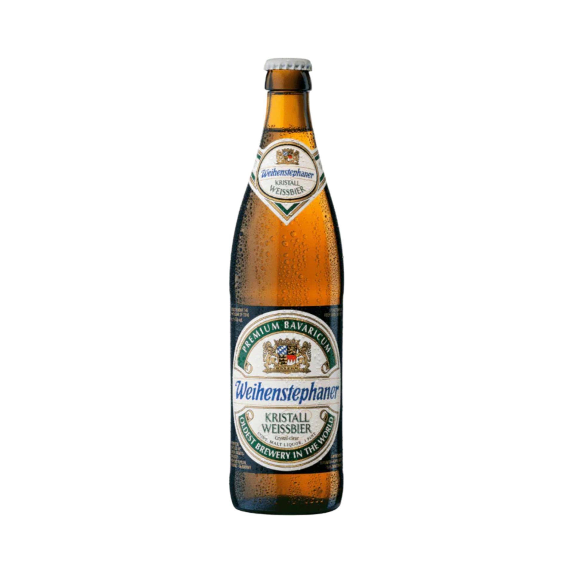 WEIHENSTEPHANER KRISTALL WEISSBIER 500ml BOTTLE