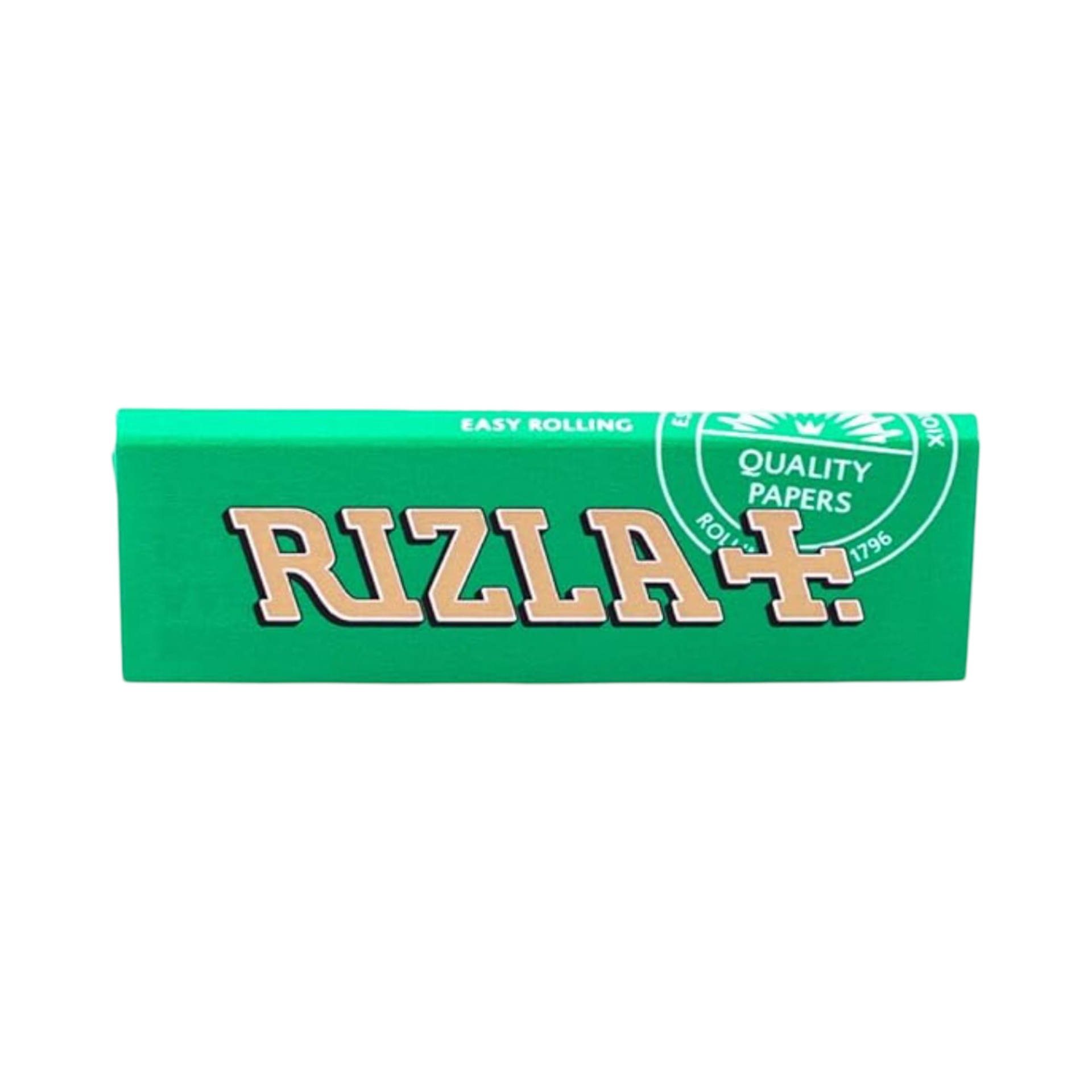 RIZLA GREEN ROLLING PAPER SINGLE 50 PACK