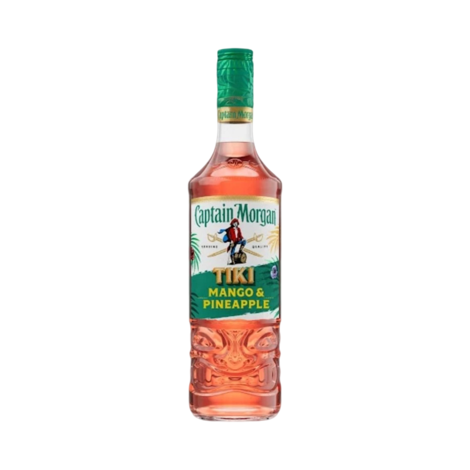 CAPTAIN MORGAN TIKI MANGO & PINEAPPLE SPICED RUM 70cl BOTTLE