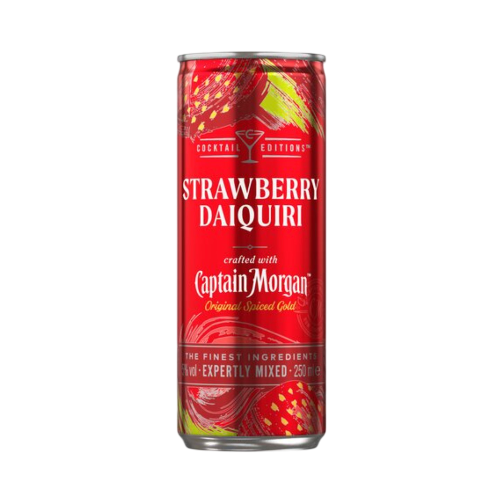 CAPTAIN MORGAN CRAFTED WITH STRAWBERRY DAIQUIRI 250ml CAN