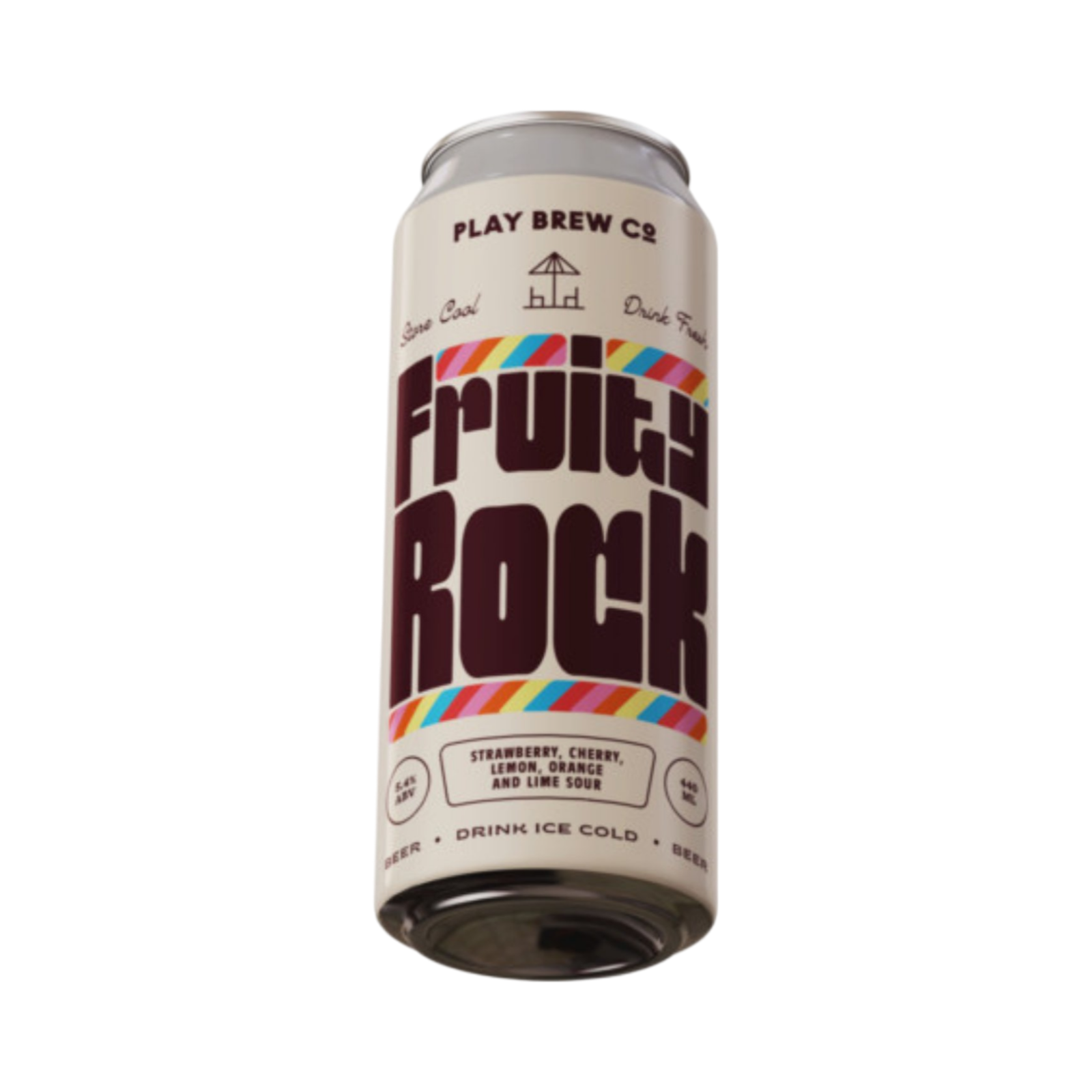 PLAY BREW FRUITY ROCK SOUR BEER 440ml CAN