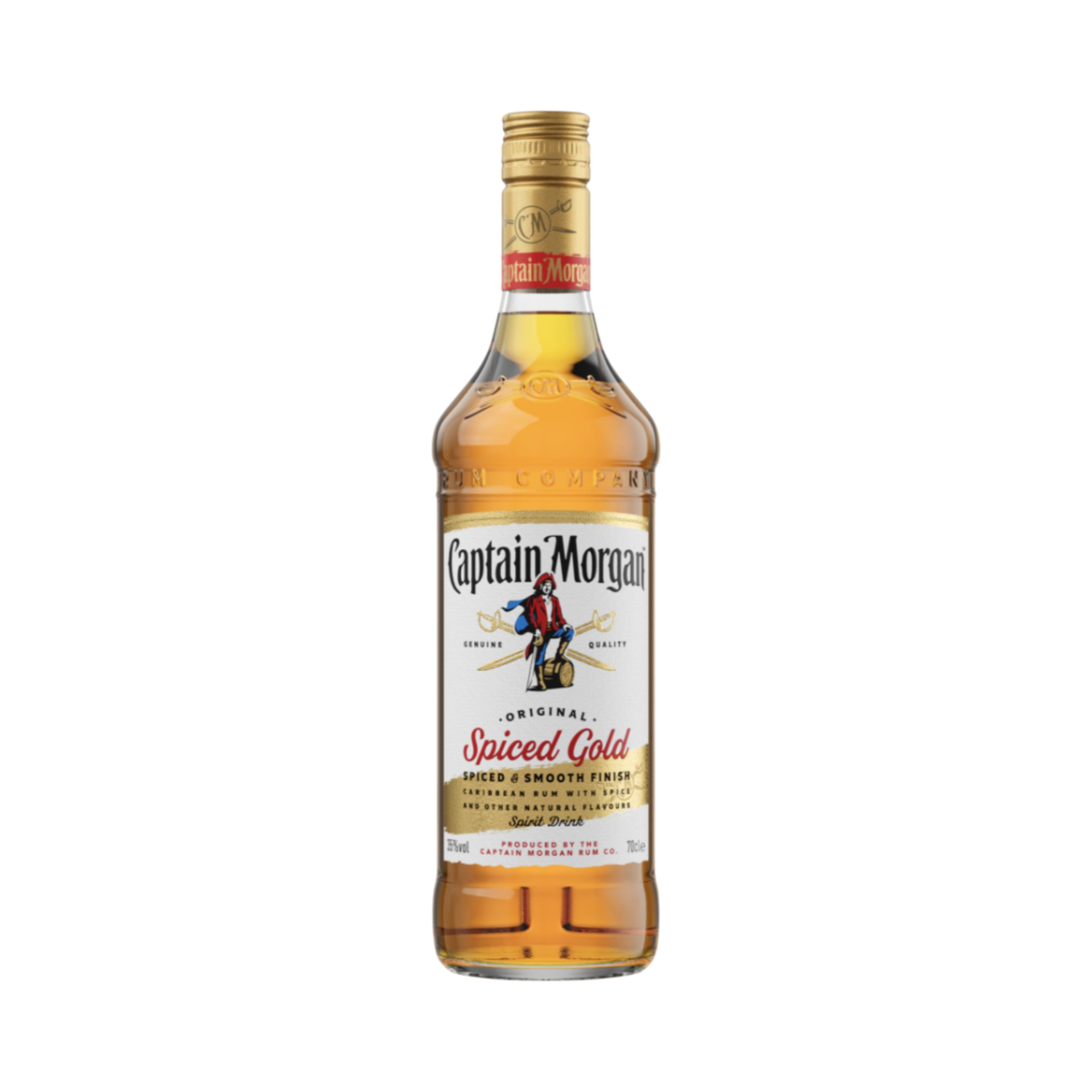 CAPTAIN MORGAN SPICED GOLD RUM 70cl