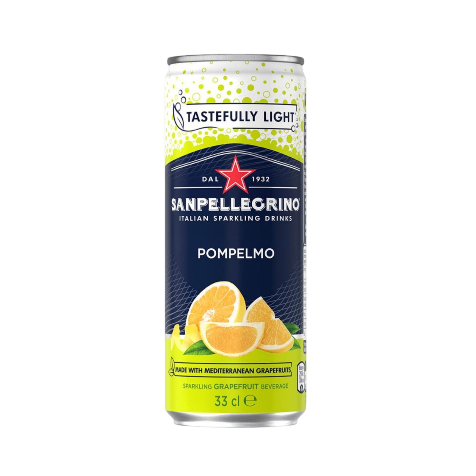 SAN PELLEGRINO POMPELMO (GRAPEFRUIT) FLAVOUR 330ml CAN