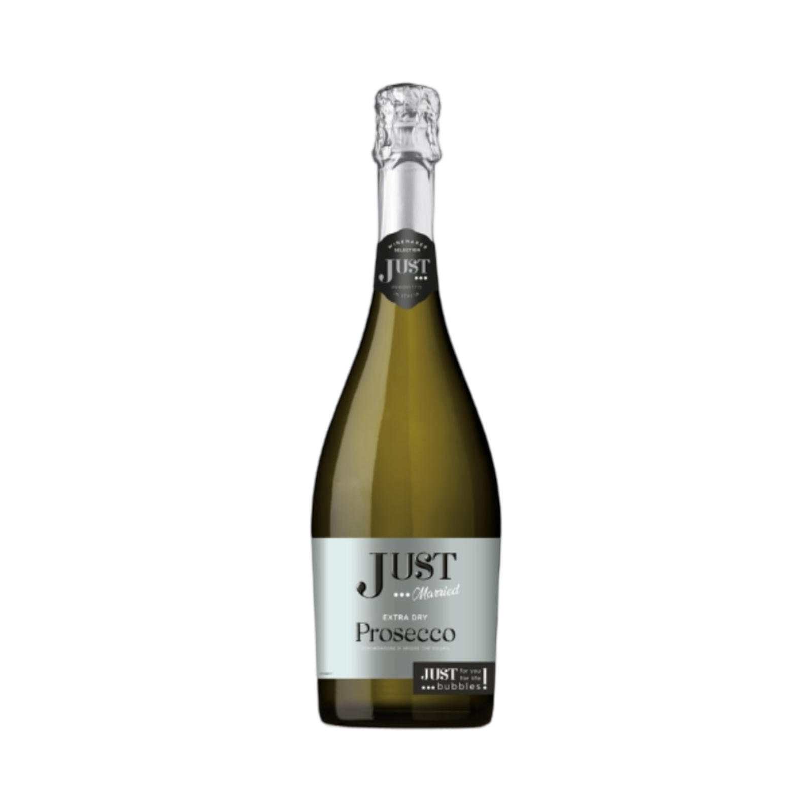 JUST MAGIC EXTRA DRY PROSECCO 75cl BOTTLE