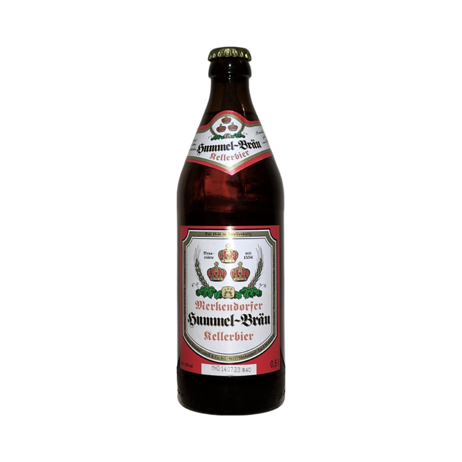 HUMMEL BRAU KELLERBIER 500ml BOTTLE