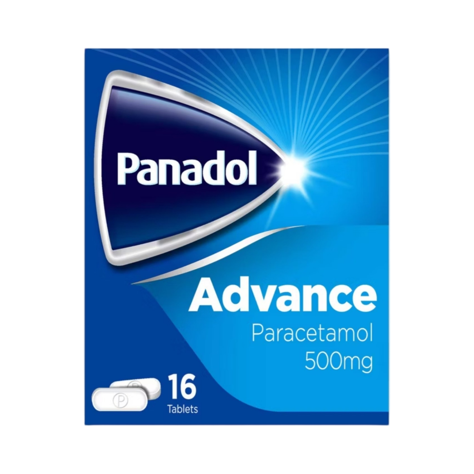 PANADOL ADVANCE PARACETAMOL 16 TABLETS