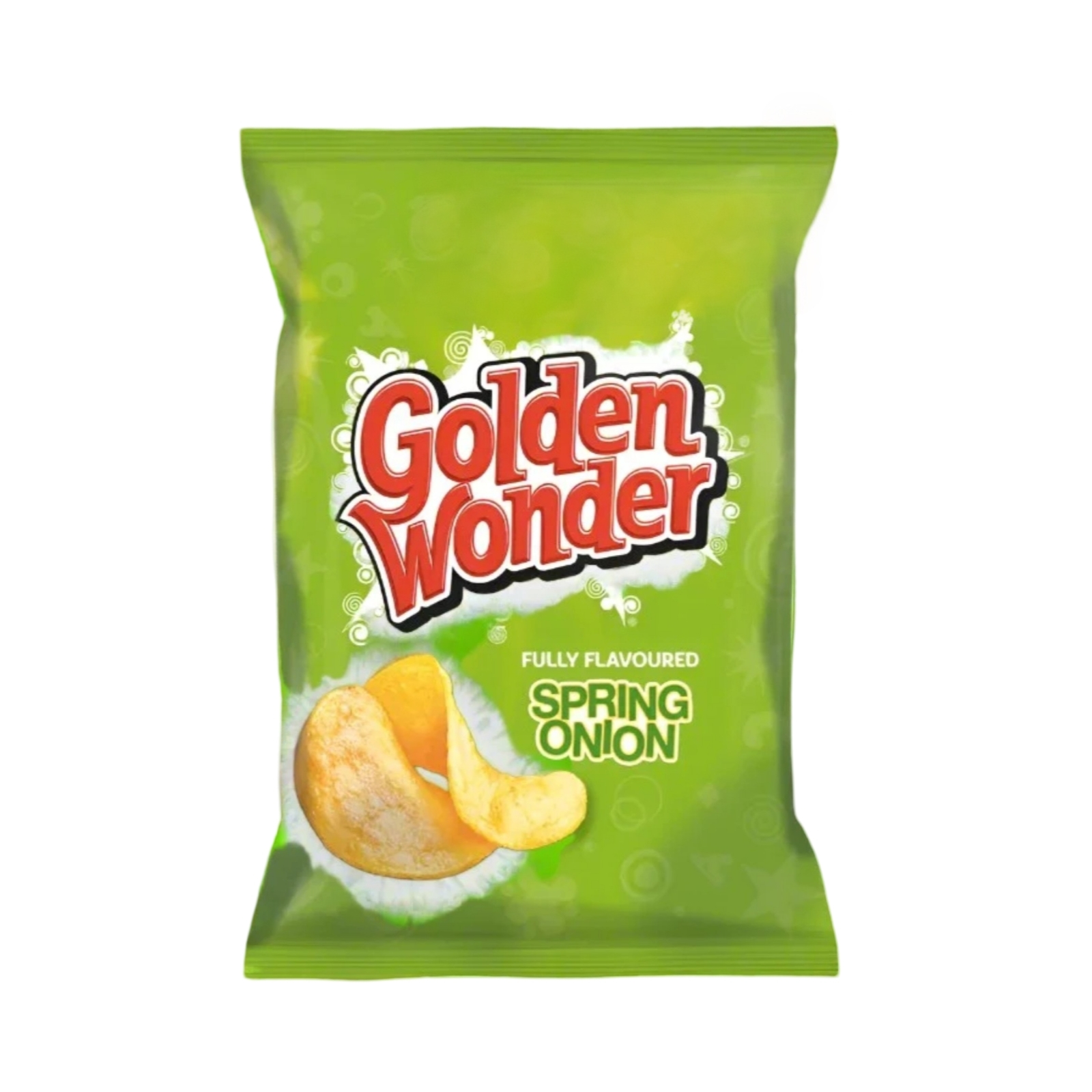 GOLDEN WONDER SPRING ONION FLAVOUR 57g PACKET