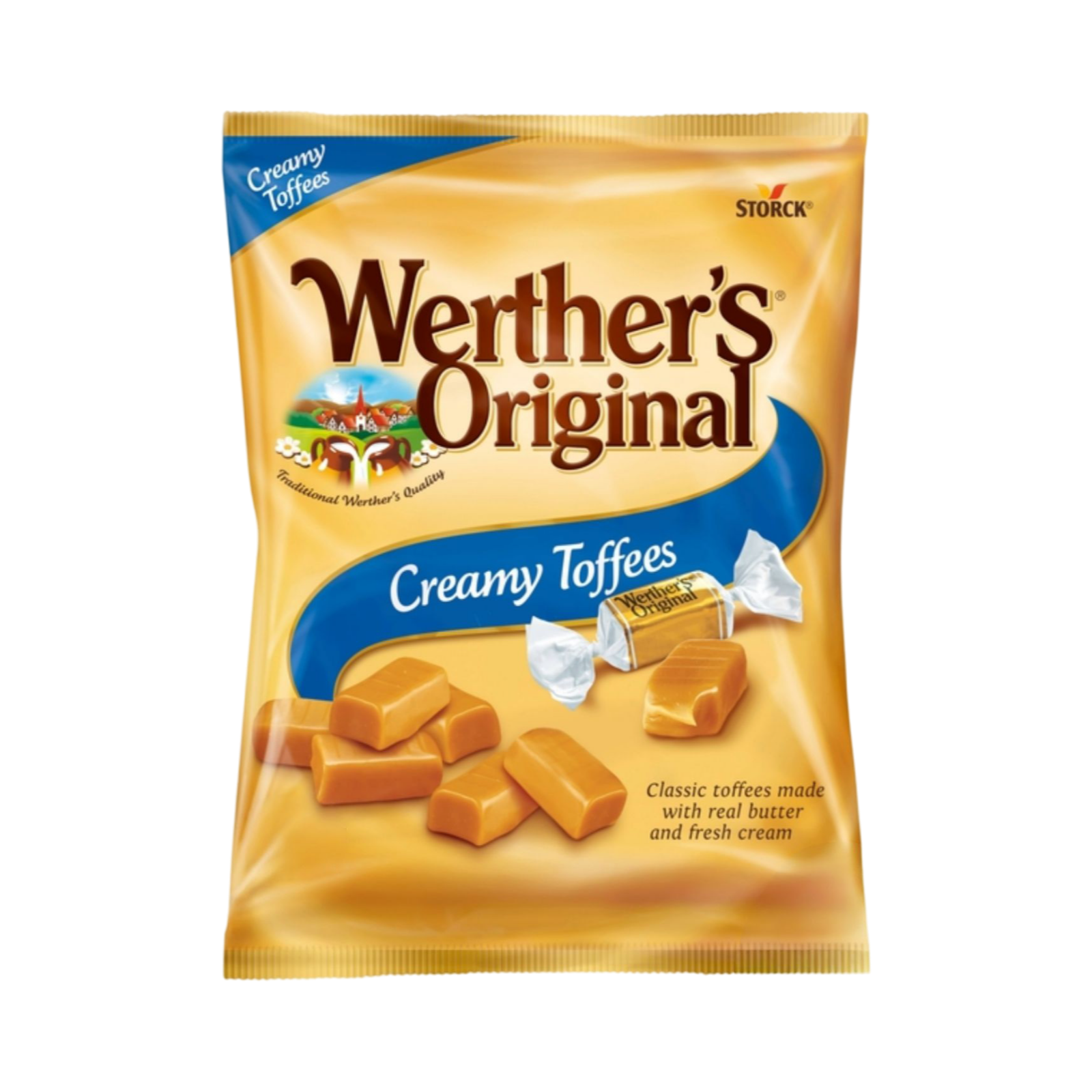 WERTHER'S ORIGINAL CREAMY TOFFEES 110g