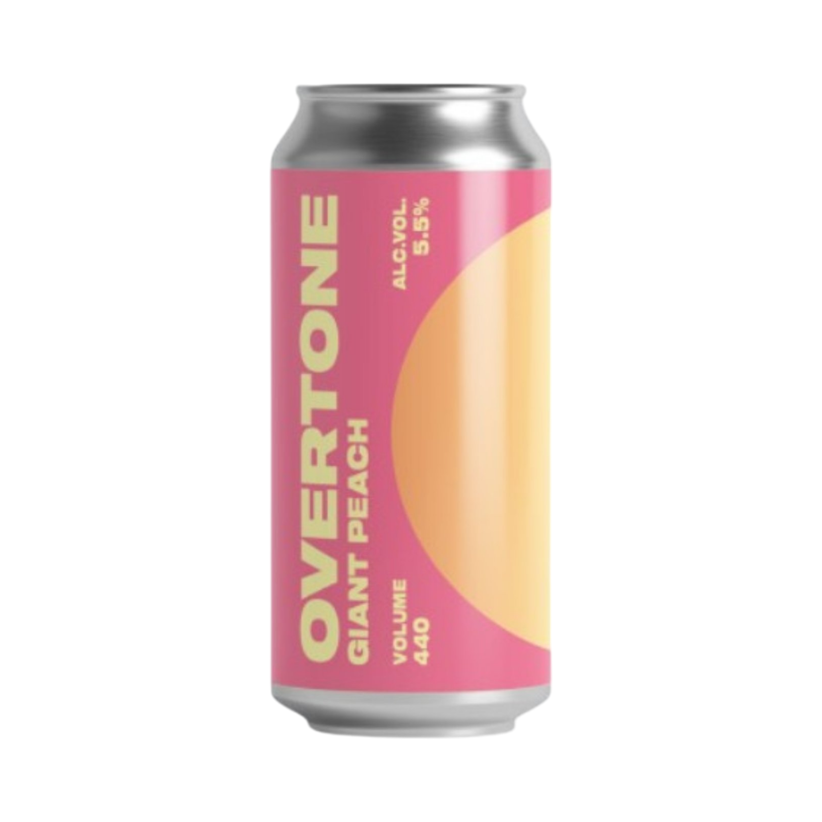 OVERTONE GIANT PEACH ICE CREAM SOUR BEER 440ml CAN