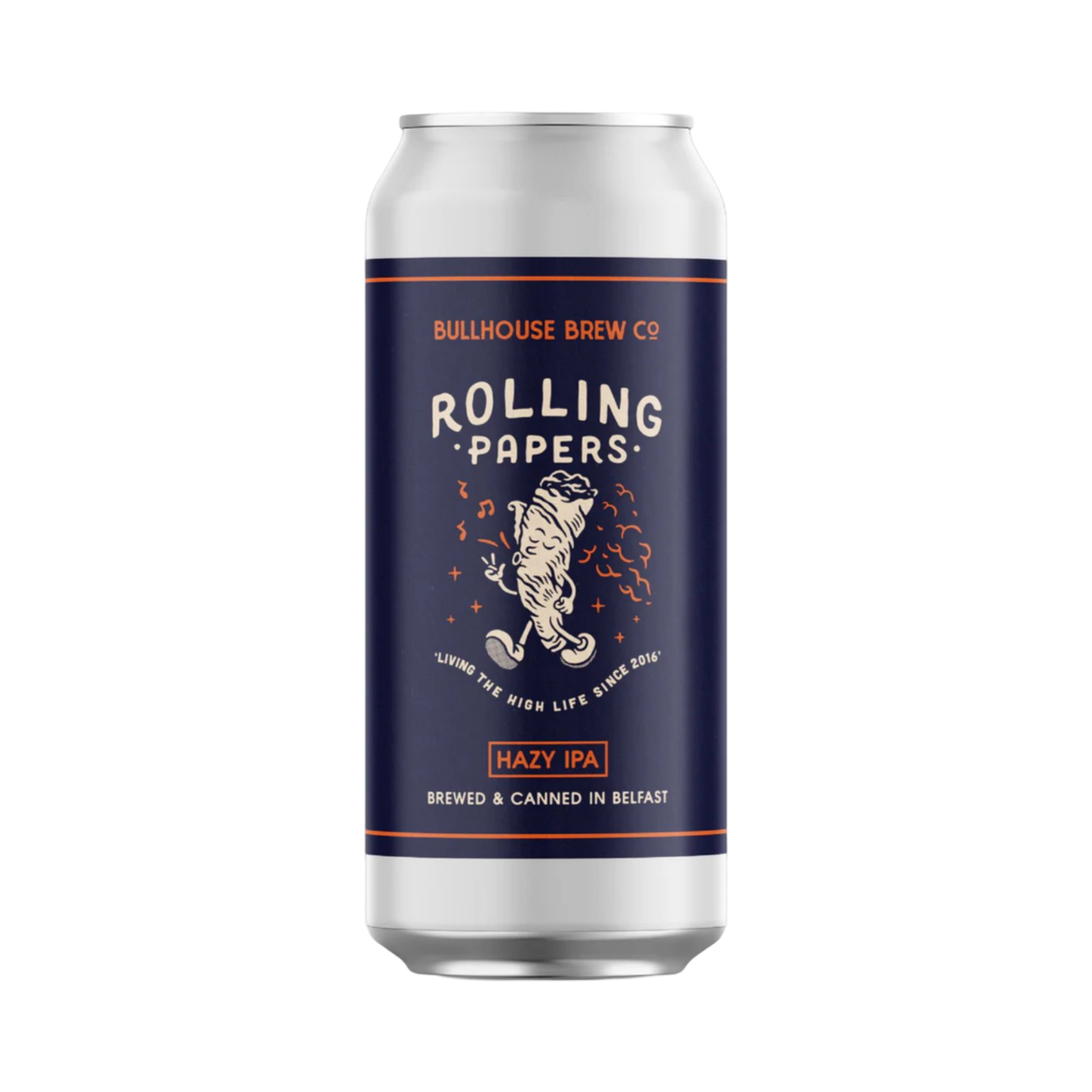 BULLHOUSE BREW ROLLING PAPERS HAZY IPA 440ml CAN