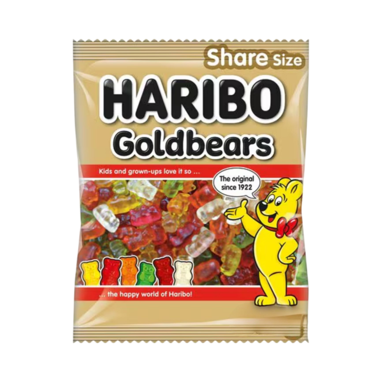 HARIBO GOLD BEARS 140g PACKET