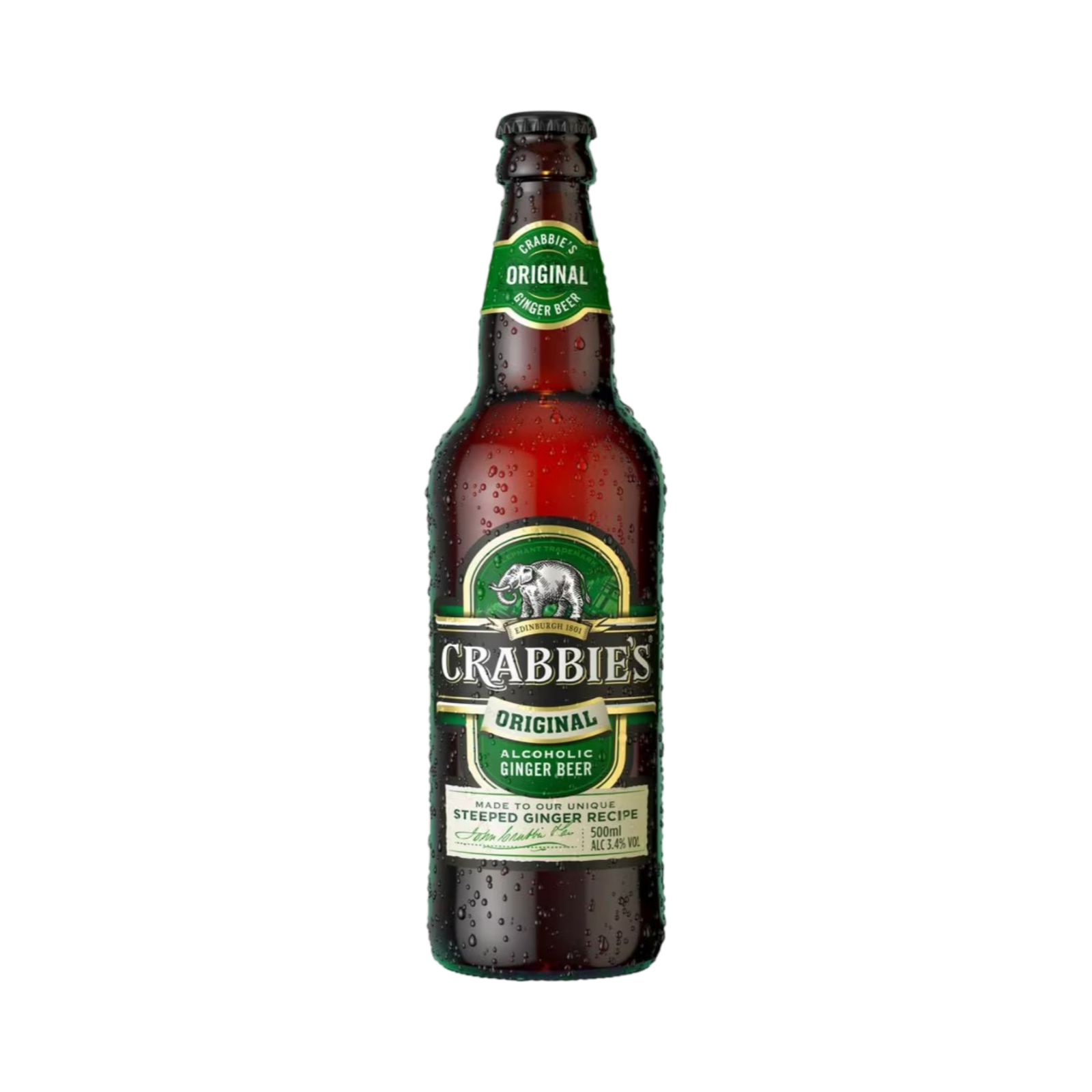 CRABBIE'S GINGER BEER ORIGINAL 500ml BOTTLE