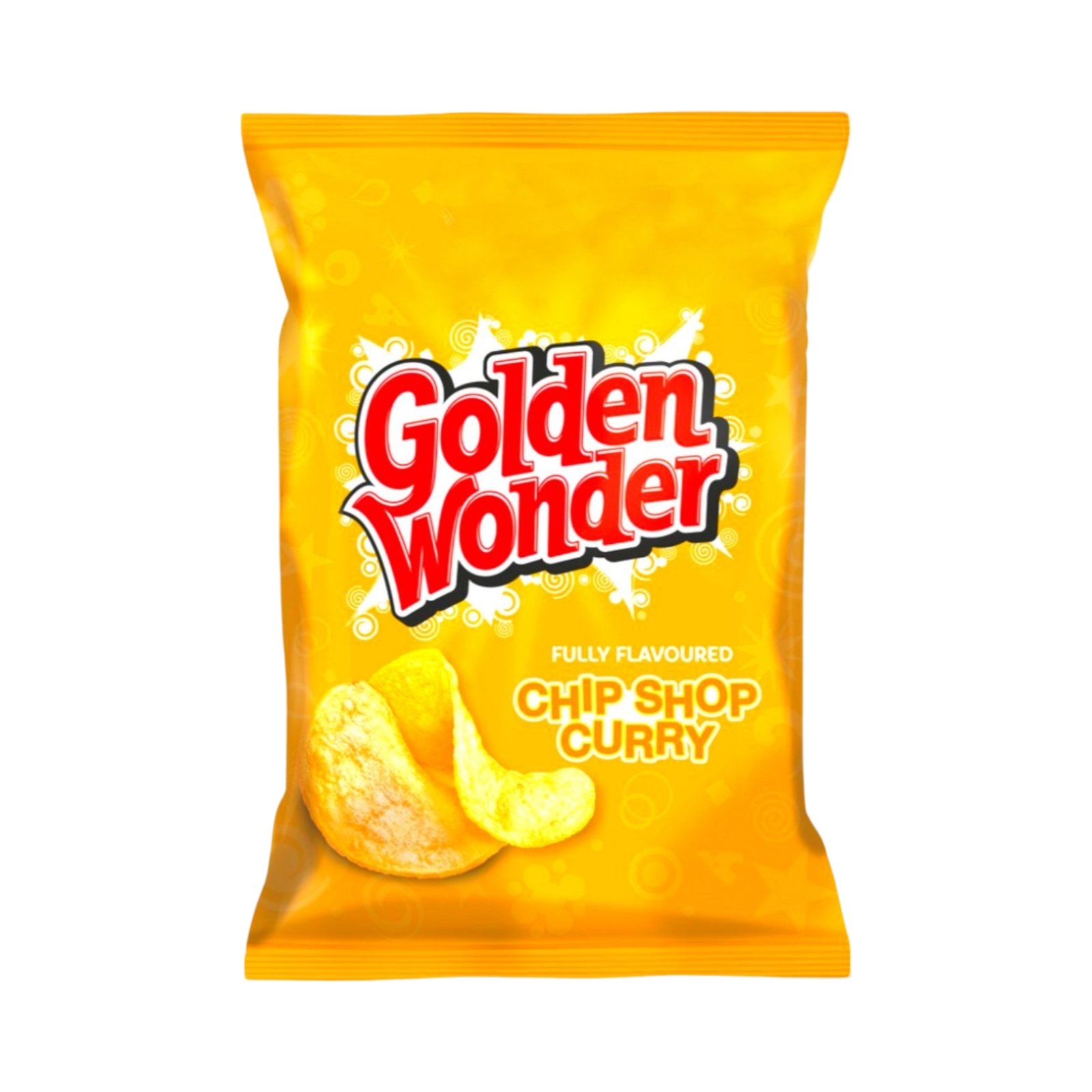 GOLDEN WONDER CHIP SHOP CURRY FLAVOUR 57g PACKET