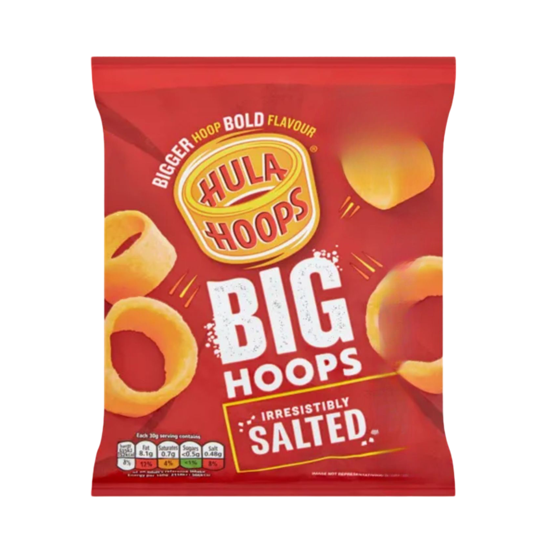 HULA HOOPS SALTED 70g PACKET