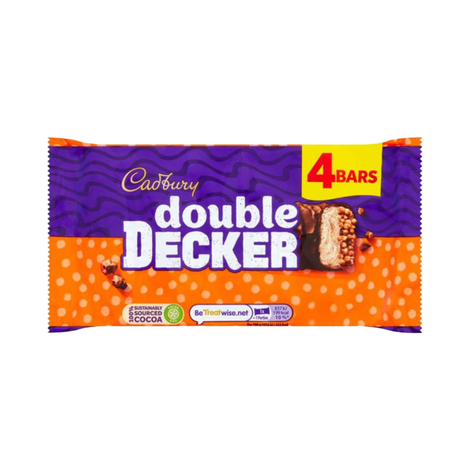 CADBURY DOUBLE DECKER 4 PACK 149.2g