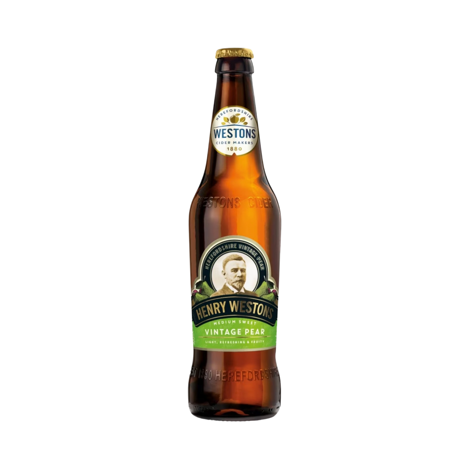 HENRY WESTON VINTAGE PEAR CIDER 500ml BOTTLE