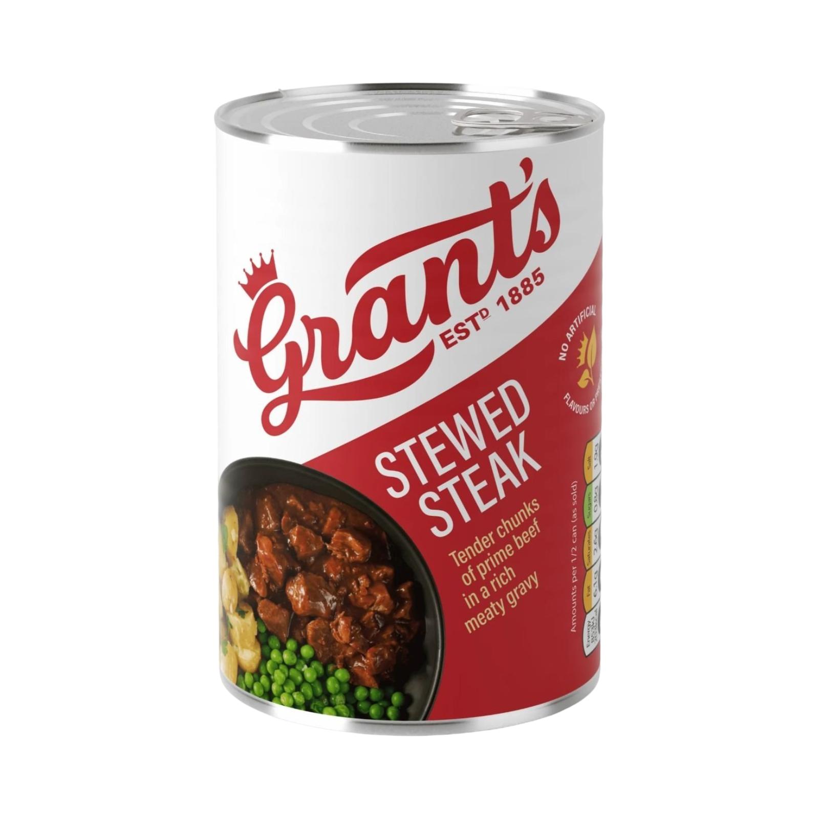 GRANT'S STEWED STEAK 392g CAN