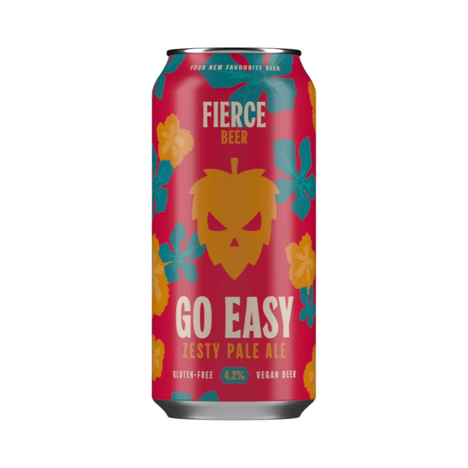 FIERCE BEER GO EASY ZESTY PALE ALE GLUTEN FREE 440ml CAN