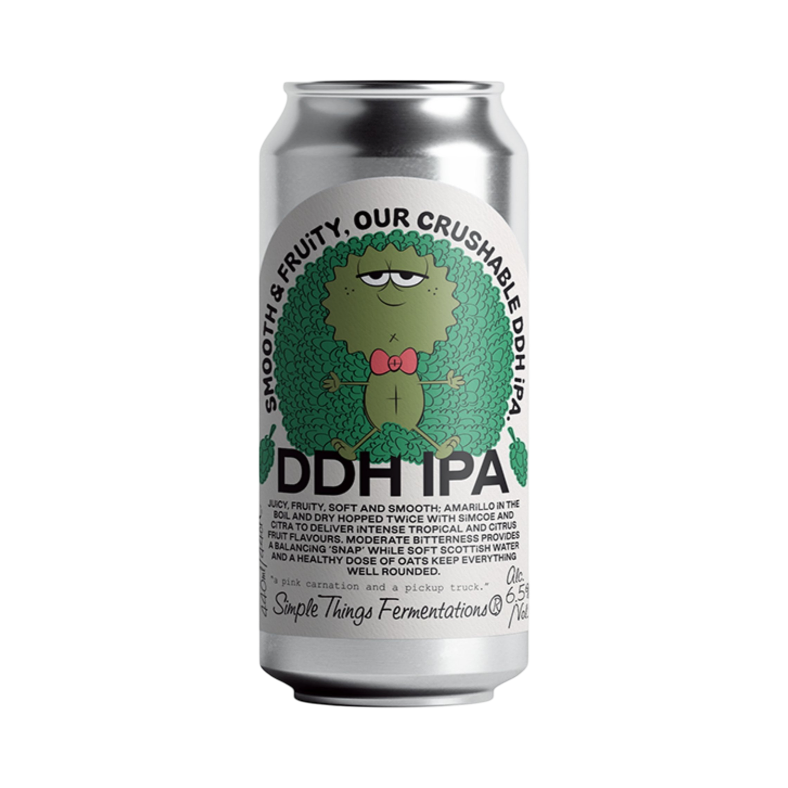 STF BREWING SMOOTH & FRUITY  OUR CRUSHABLE DDH IPA 440ml CAN