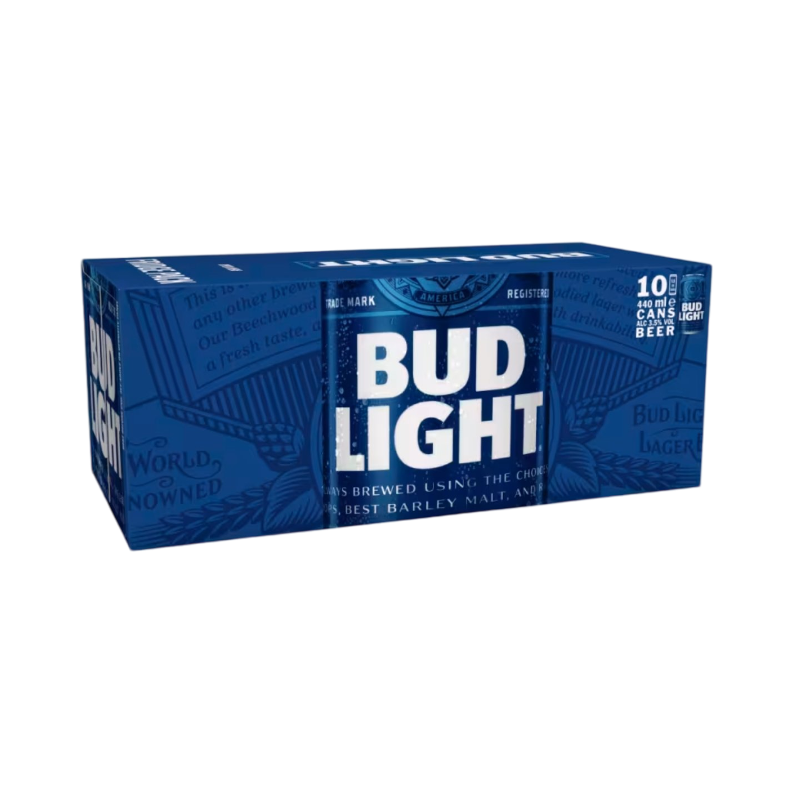 BUD LIGHT 10 x 440ml CAN