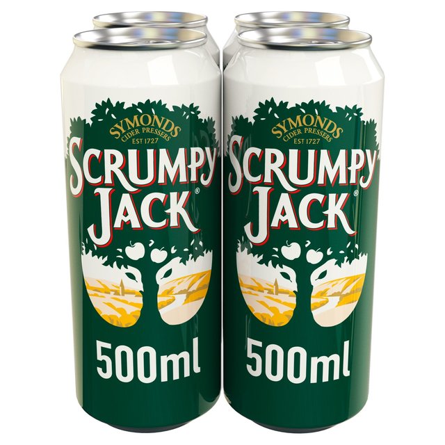 SCRUMPY JACK CIDER 4x500ml CANS