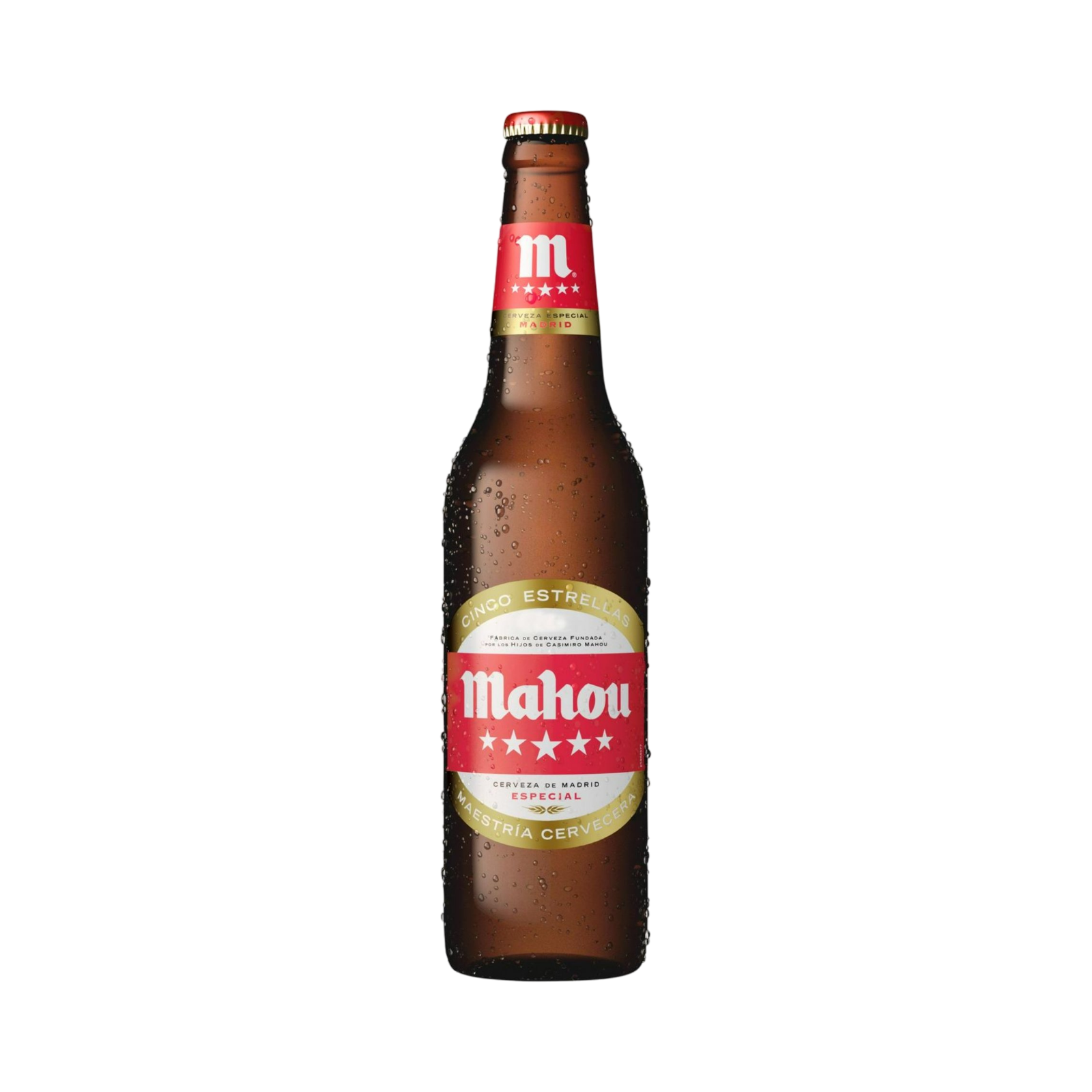 MAHOU LAGER BEER 500ml BOTTLE