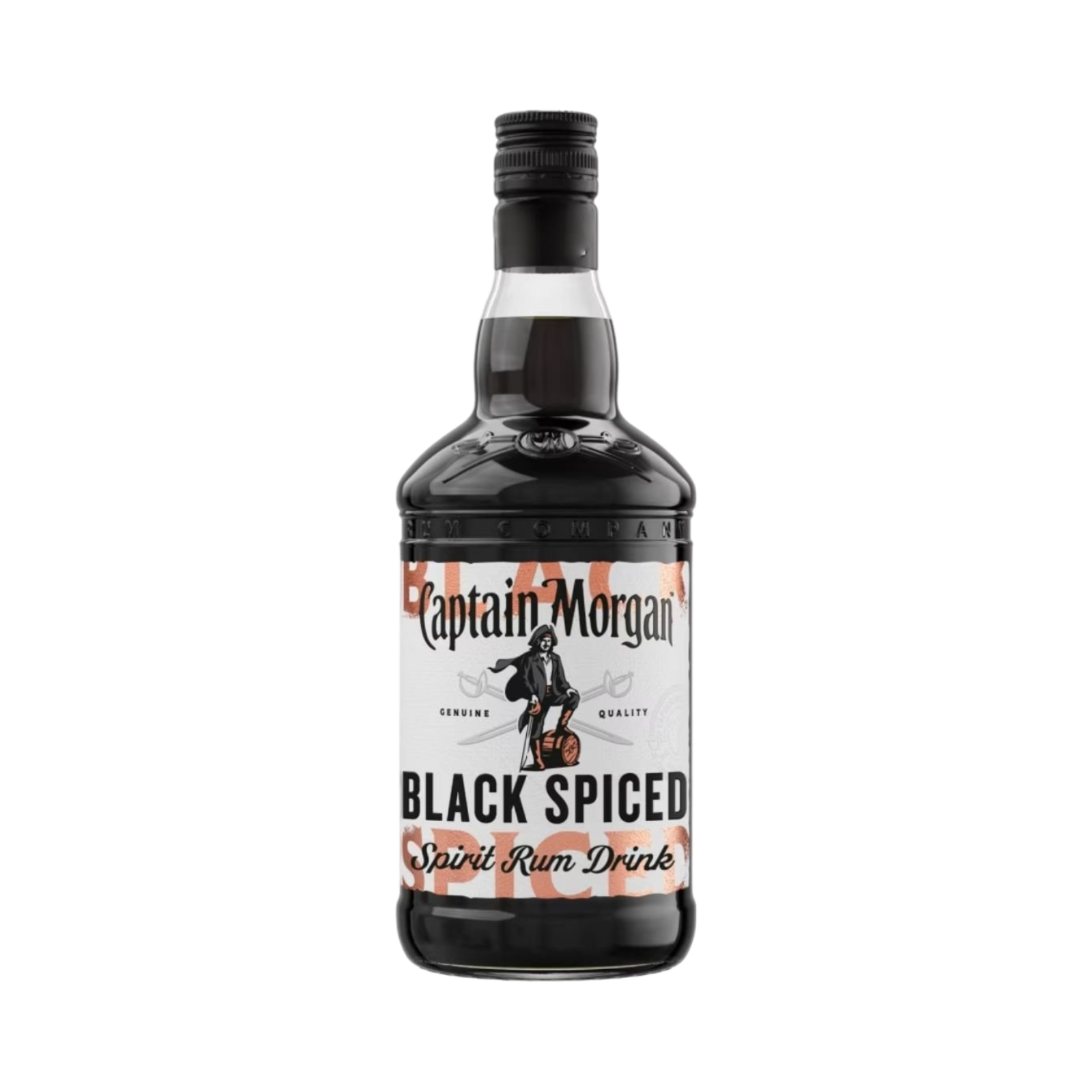 CAPTAIN MORGAN BLACK SPICED RUM 70cl BOTTLE