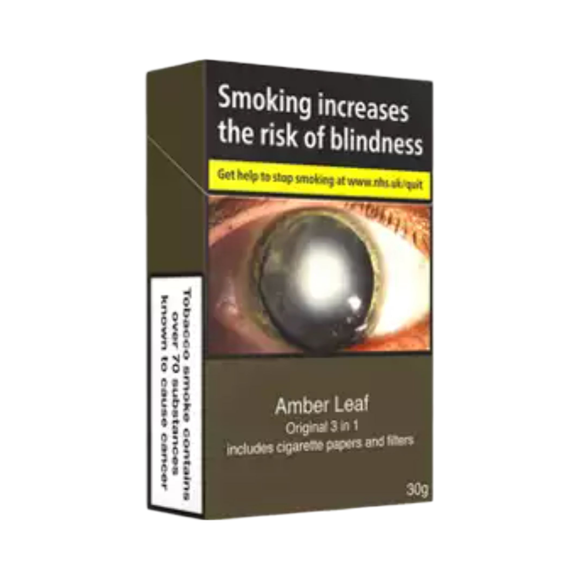 AMBER LEAF ORIGINAL 3 IN 1 ROLLING TOBACCO 30g