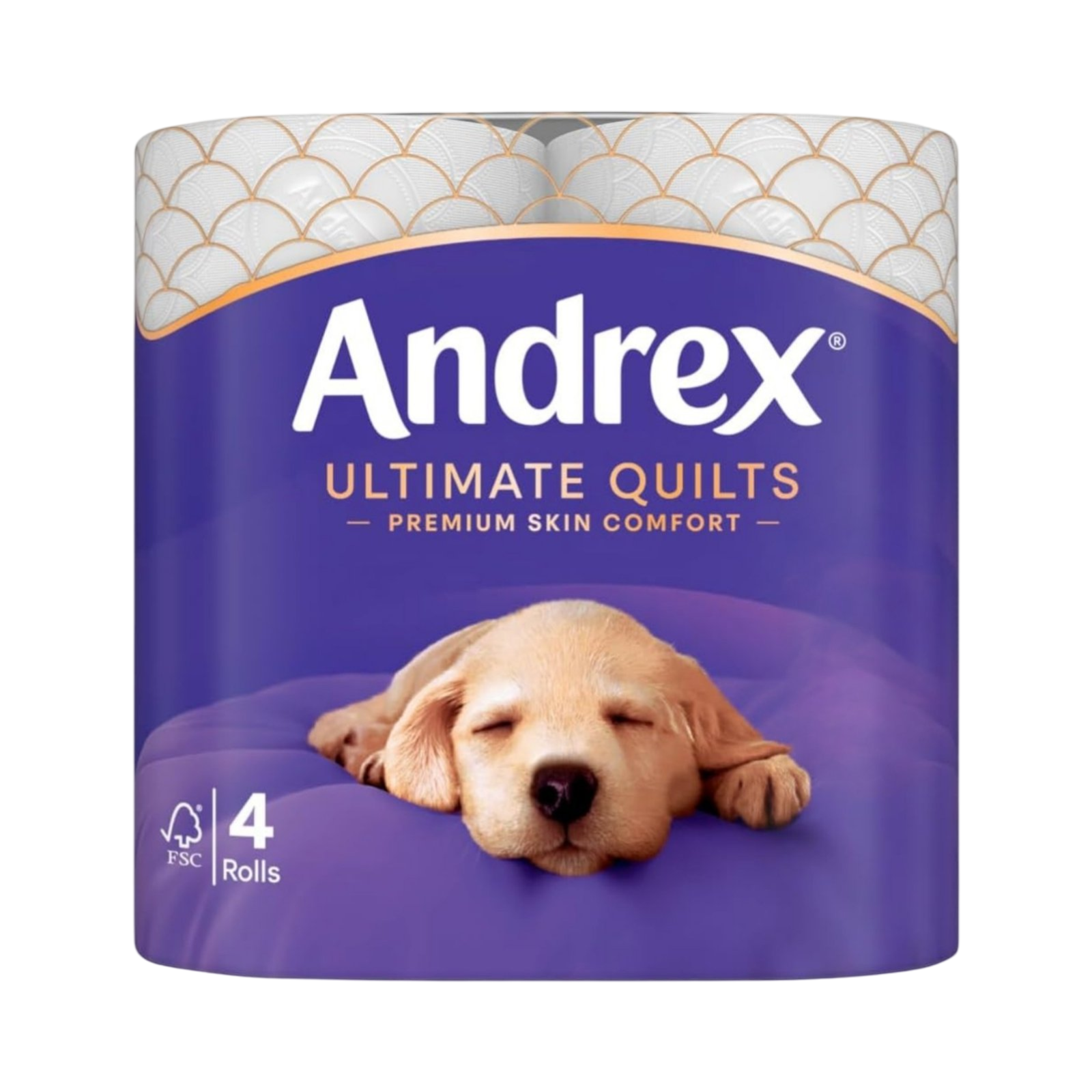 ANDREX ULTIMATE QUILTS TOILET TISSUE 4 ROLLS