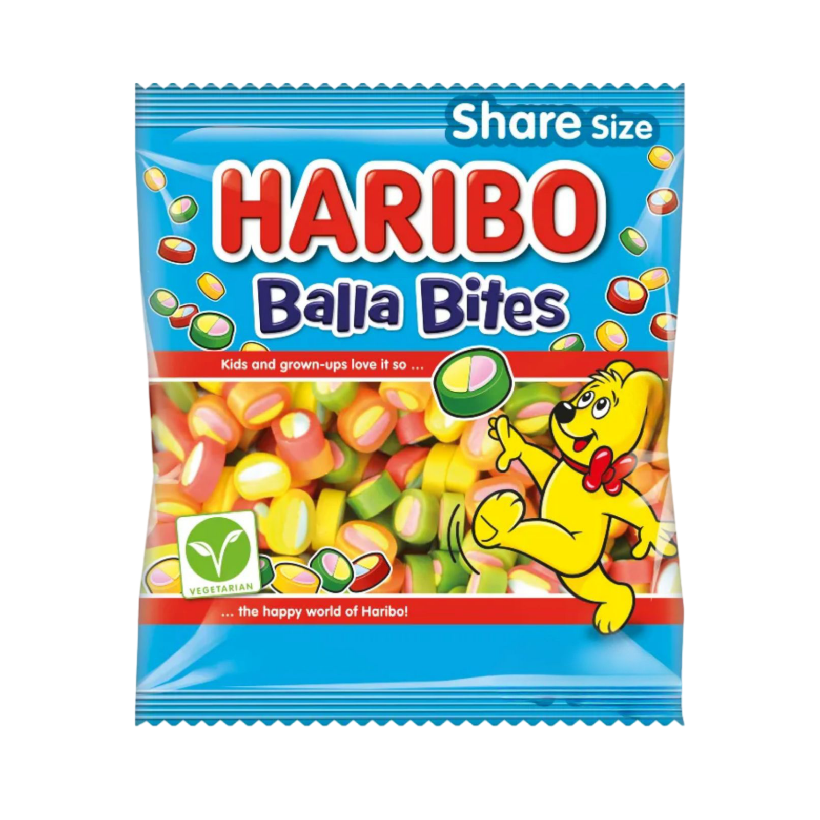 HARIBO BALLA BITES 140g PACKET