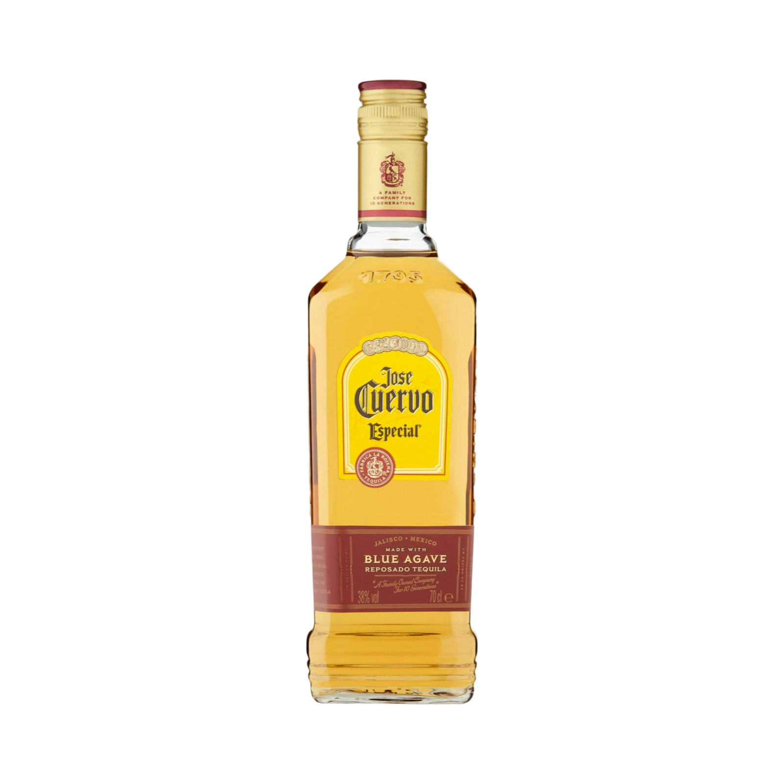 JOSE CUERVO ESPECIAL REPOSADO GOLD TEQUILA 70cl BOTTLE